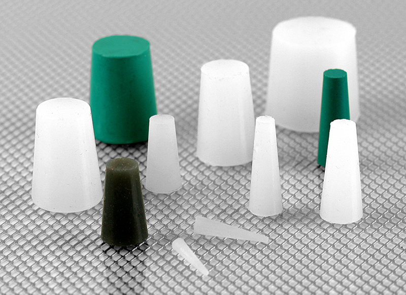 Sealing End Caps 1.5mm-16mm Silicone Tapered Plugs Tapered Rubber Plug Plugs 